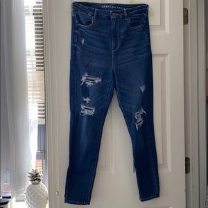 Curvy super high rise jegging